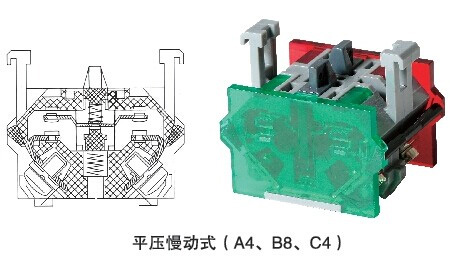 愛(ài)可信按鈕開(kāi)關(guān) 10C平壓慢動(dòng)式